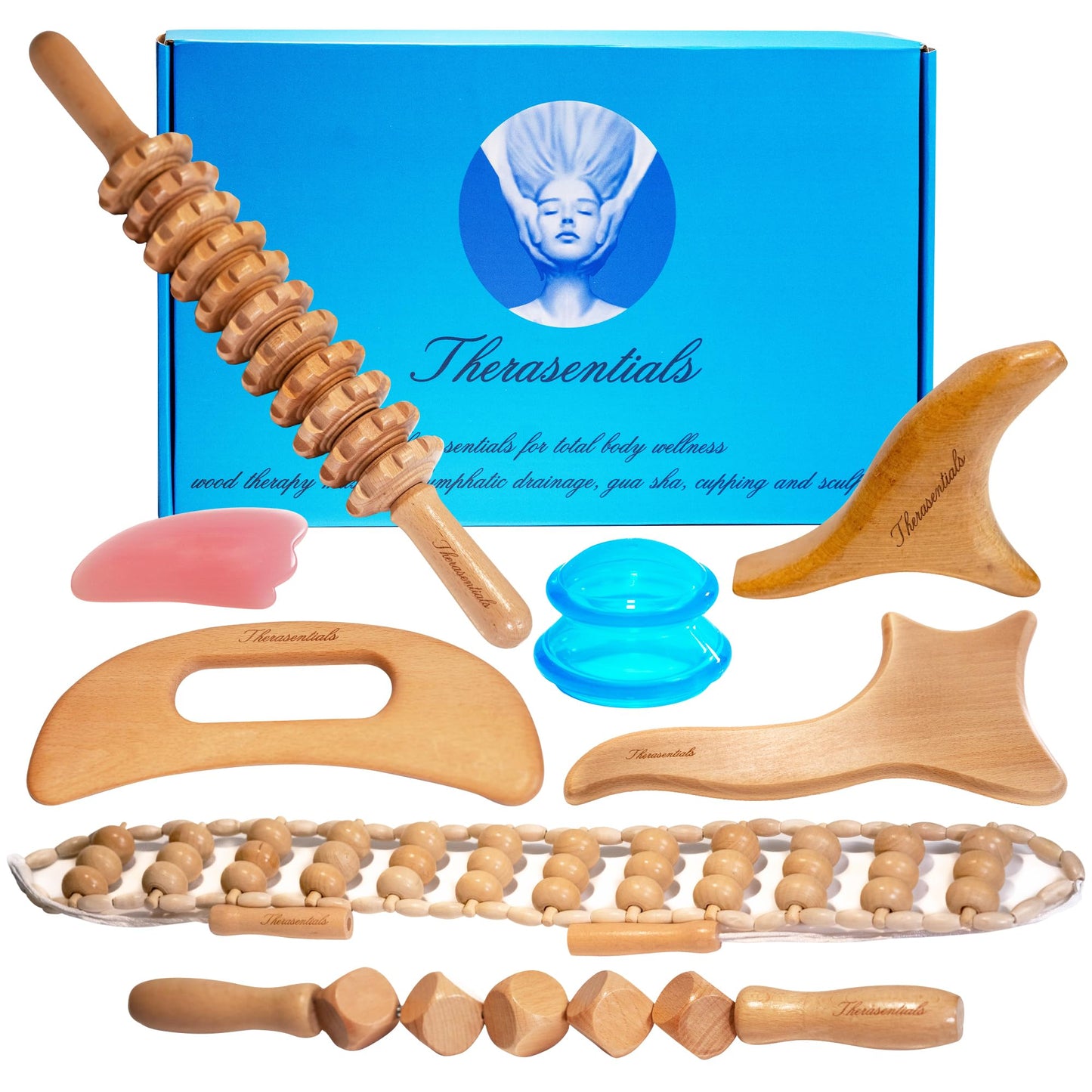 Wood Therapy Massage Set