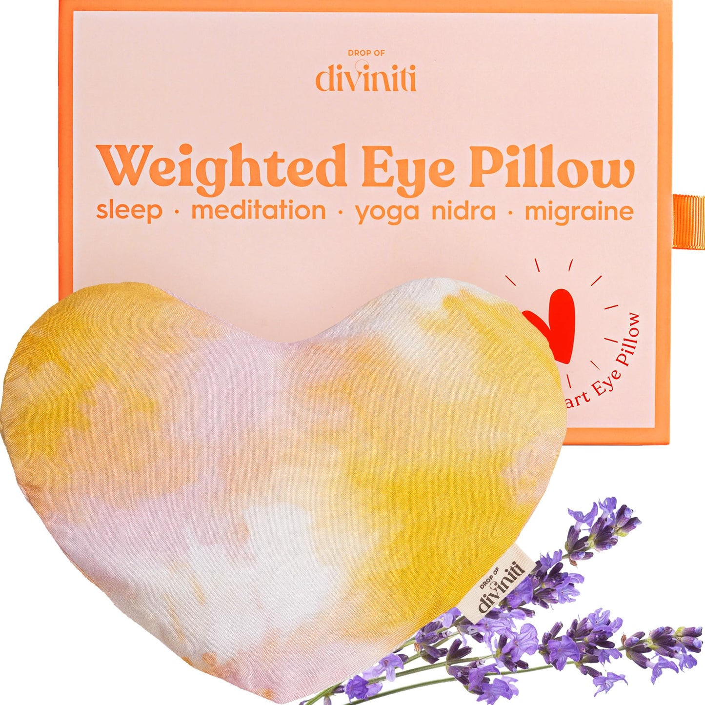 Heart Weighted Eye Mask