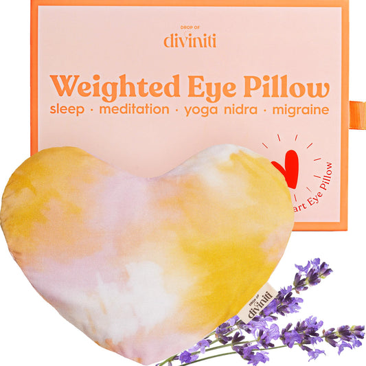 Heart Weighted Eye Mask