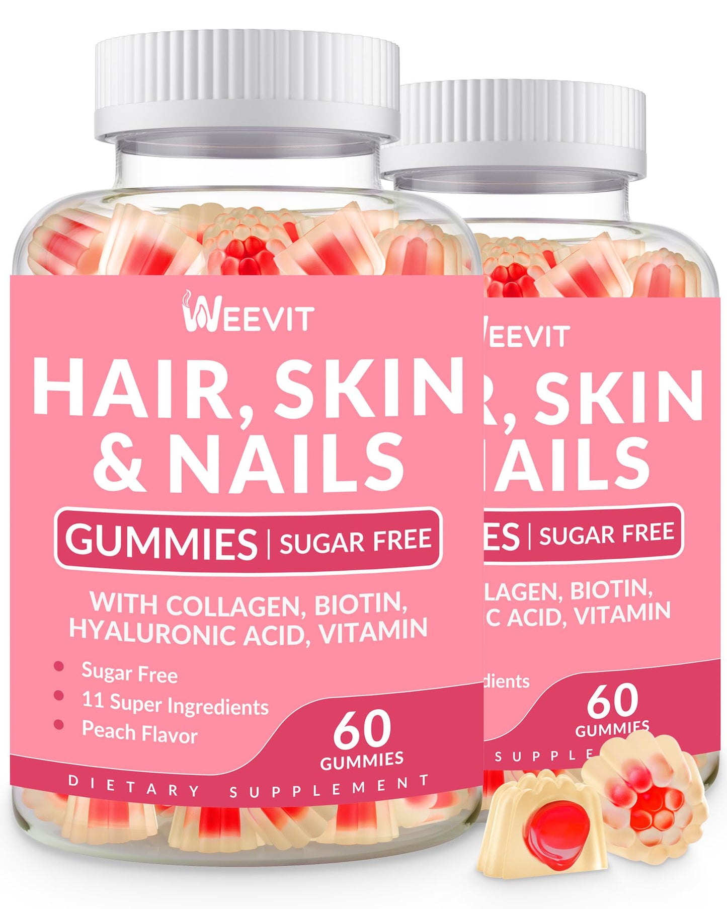 Hair Skin Nails Supplement (Sugar Free)