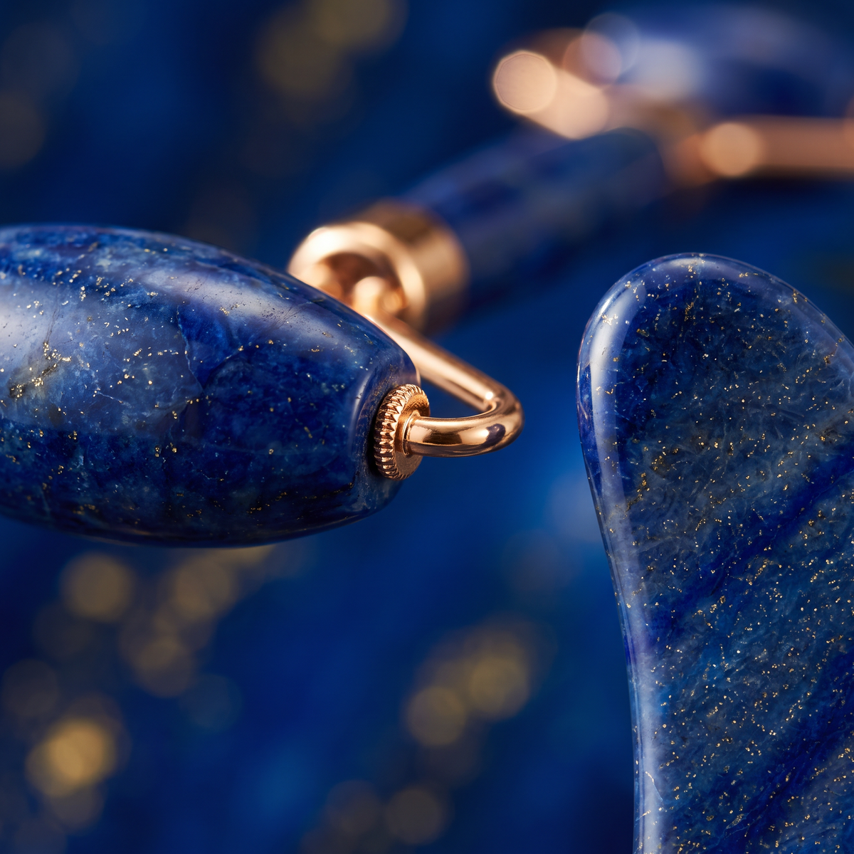The Deep Blue Set close-up detail shot